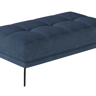 Stilvoller Hocker ZINARA – dunkelblau