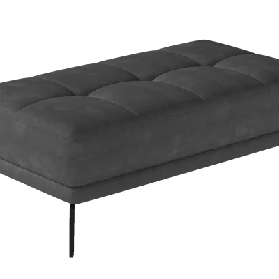 Stilvoller Hocker ZINARA – Graphit