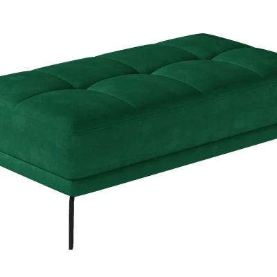 Stilvoller Hocker ZINARA – Flaschengrün