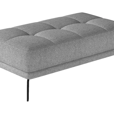 Stilvoller Hocker ZINARA - grau 1