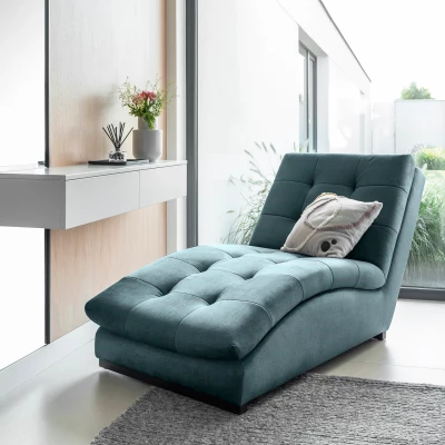 Chaiselongue MIREVA - hellblau