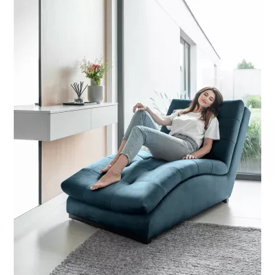 Chaiselongue MIREVA - blau