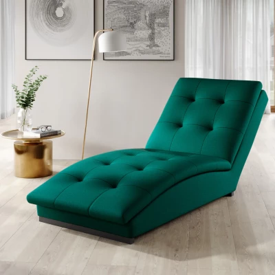 Chaiselongue MIREVA - grün