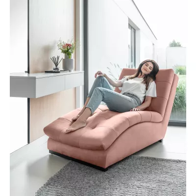 Chaiselongue MIREVA - rosa