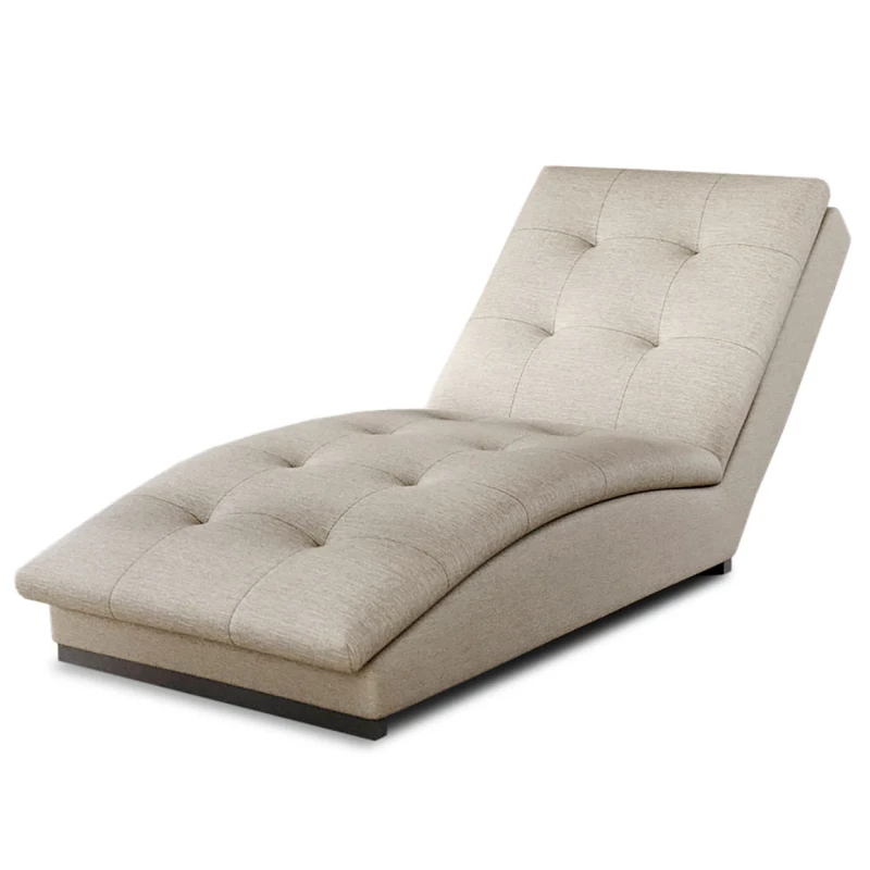 Chaiselongue MIREVA - hellbeige