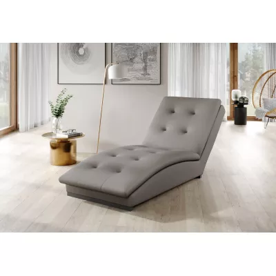 Chaiselongue MIREVA - Dunkelbeige