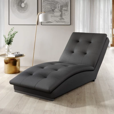Chaiselongue MIREVA - Anthrazit
