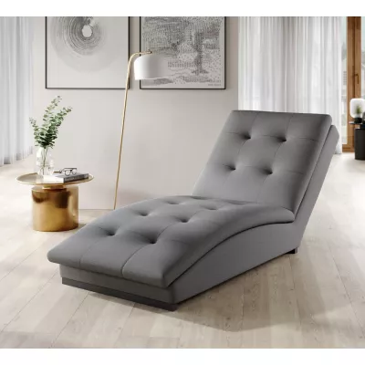 Chaiselongue MIREVA - hellgrau
