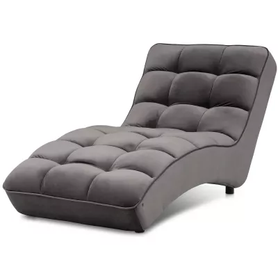 LIOREN Chaiselongue-Polsterung - Anthrazit