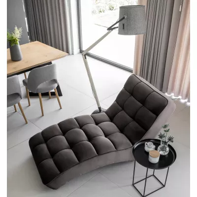 LIOREN Chaiselongue-Polsterung - Anthrazit