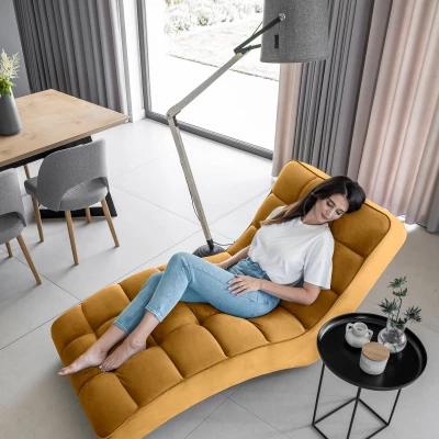 LIOREN Chaiselongue-Polsterung - Honig