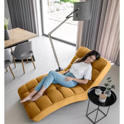 LIOREN Chaiselongue-Polsterung - Honig