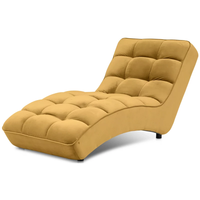 LIOREN Chaiselongue-Polsterung - Honig