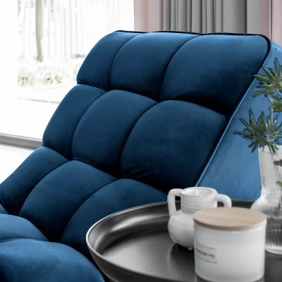 LIOREN Chaiselongue-Polsterung - Marineblau