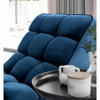 LIOREN Chaiselongue-Polsterung - Marineblau
