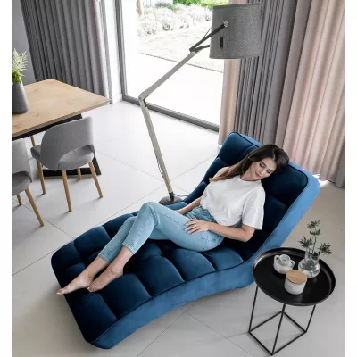 LIOREN Chaiselongue-Polsterung - Marineblau