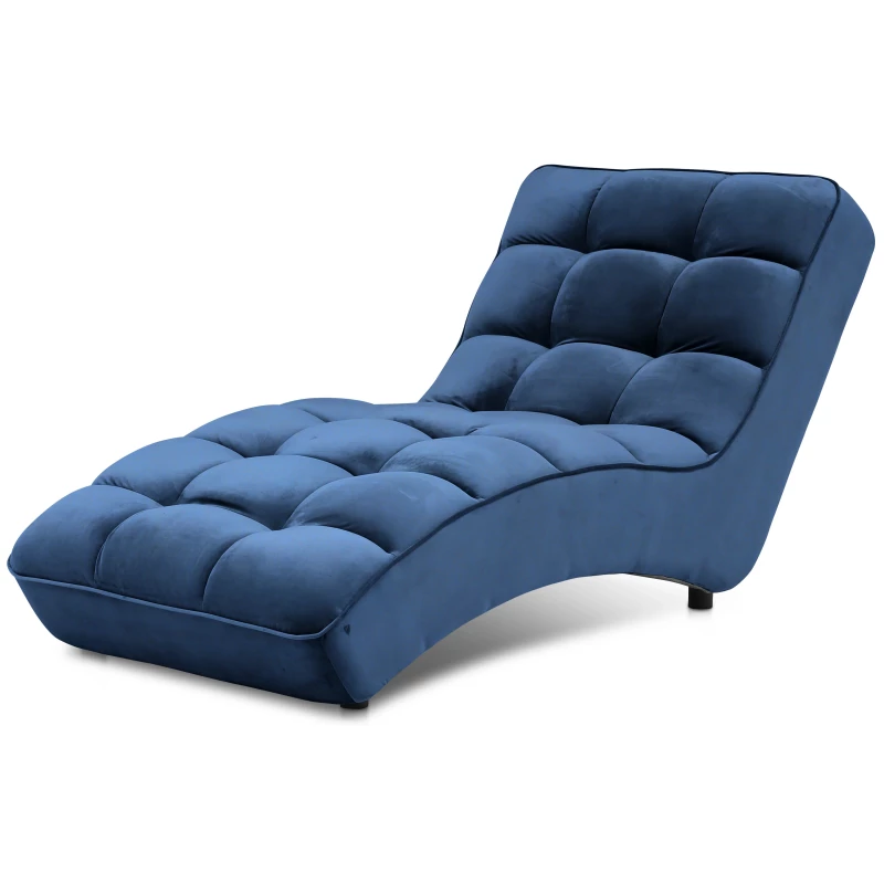 LIOREN Chaiselongue-Polsterung - Marineblau