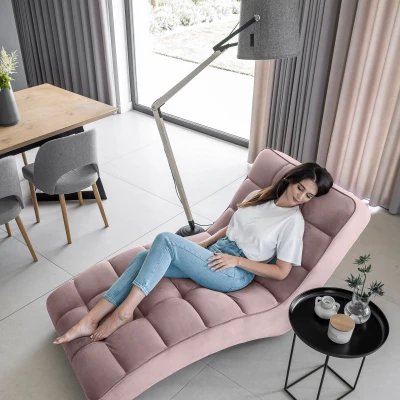 LIOREN Chaiselongue-Polsterung - rosa