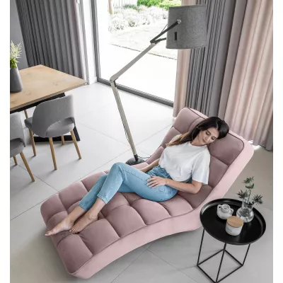 LIOREN Chaiselongue-Polsterung - rosa