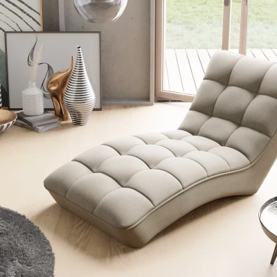 LIOREN Chaiselongue-Polsterung – Hellbeige