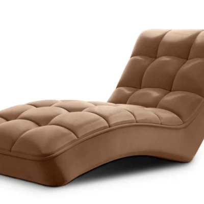 LIOREN Chaiselongue-Polsterung - braun-beige
