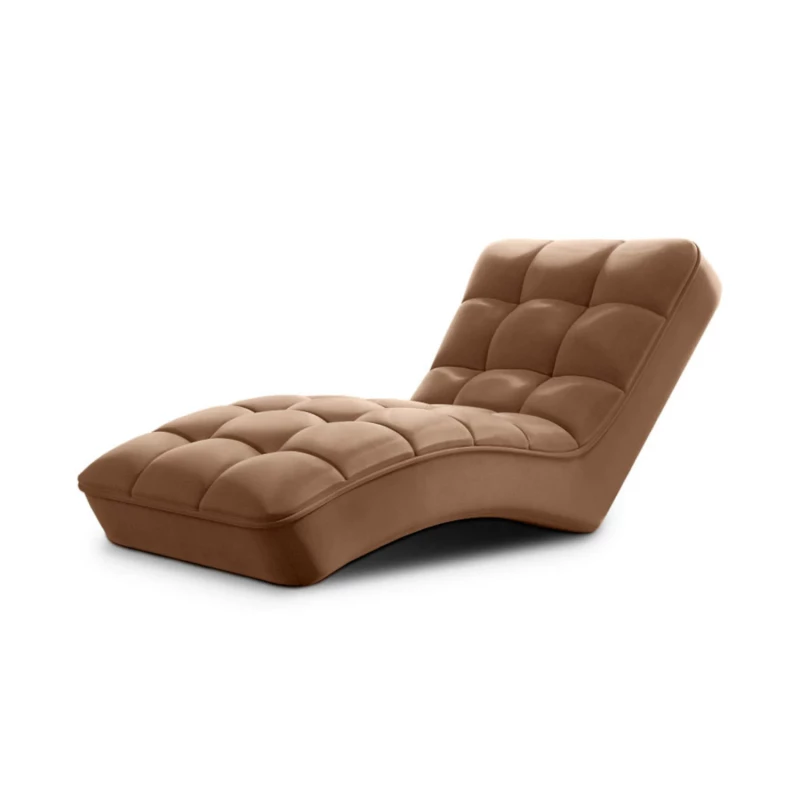 LIOREN Chaiselongue-Polsterung - braun-beige
