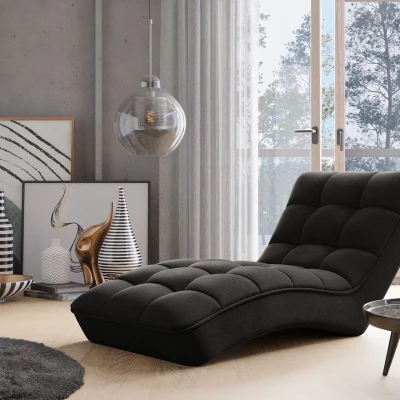 LIOREN Chaiselongue-Polsterung - schwarz 1