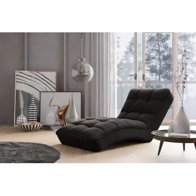 LIOREN Chaiselongue-Polsterung - schwarz 1