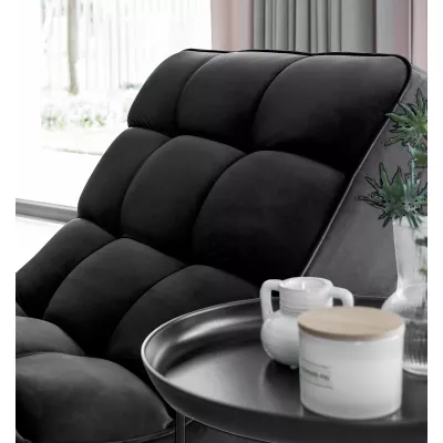 LIOREN Chaiselongue-Polsterung - schwarz 1
