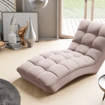 LIOREN Chaiselongue-Polsterung – Hellrosa