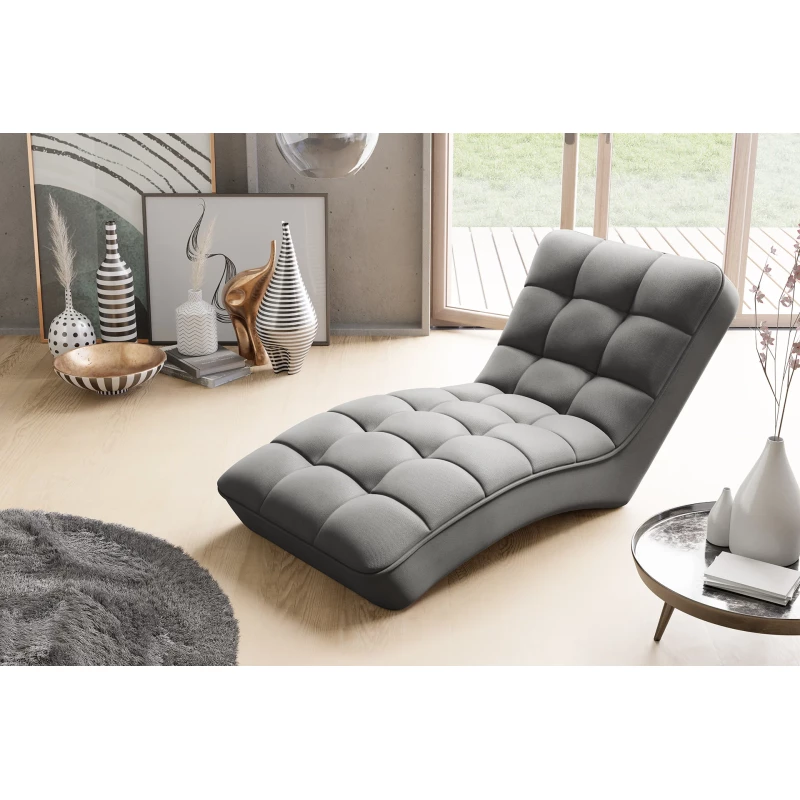 LIOREN Chaiselongue-Polsterung - grau 2