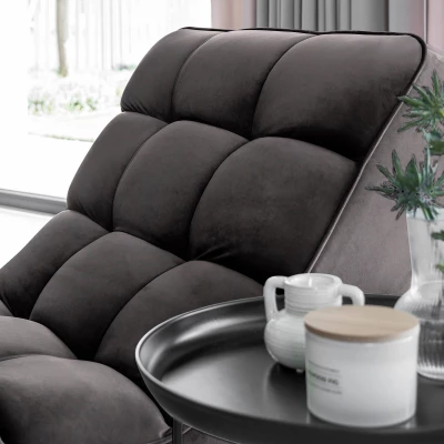 LIOREN Chaiselongue-Polsterung - Dunkelgrau 2