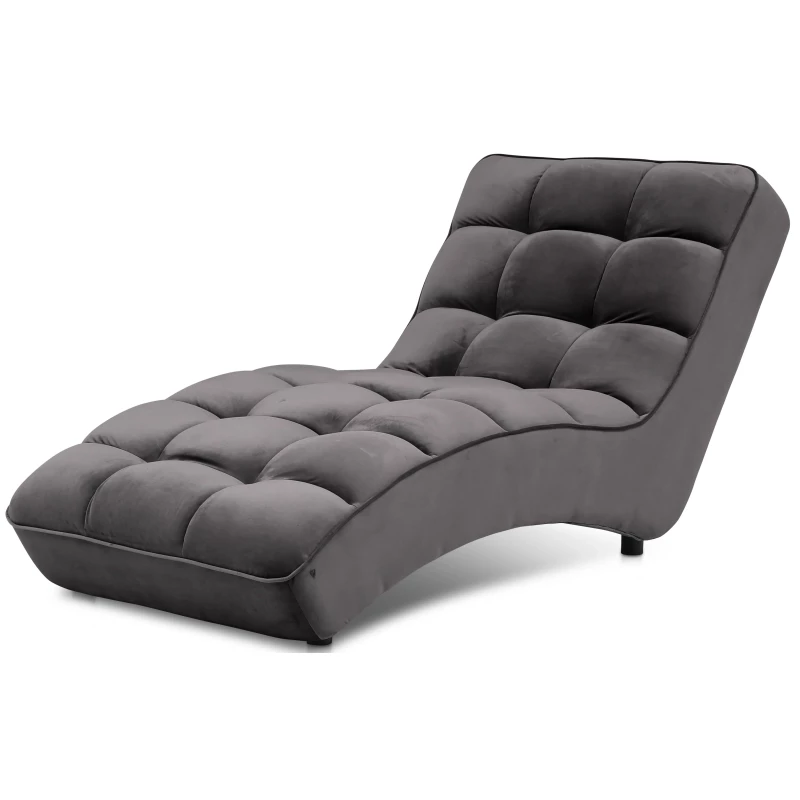 LIOREN Chaiselongue-Polsterung - Dunkelgrau 2