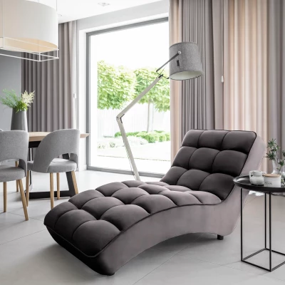 LIOREN Chaiselongue-Polsterung - Dunkelgrau 2