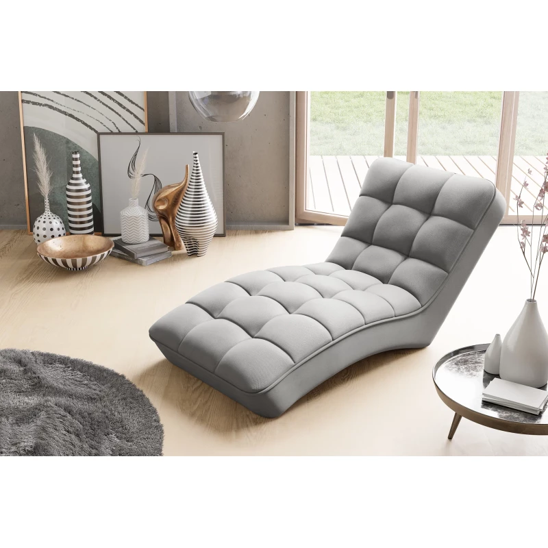 LIOREN Chaiselongue-Polsterung - Hellgrau
