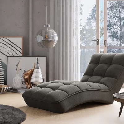 LIOREN Chaiselongue-Polsterung - Dunkelgrau 1