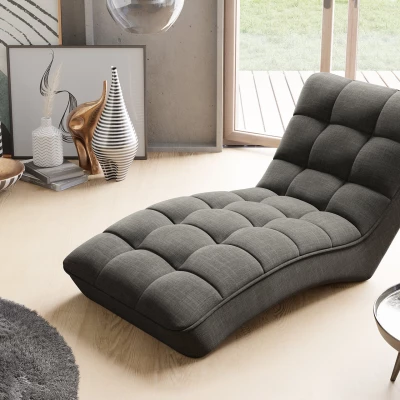 LIOREN Chaiselongue-Polsterung - Dunkelgrau 1