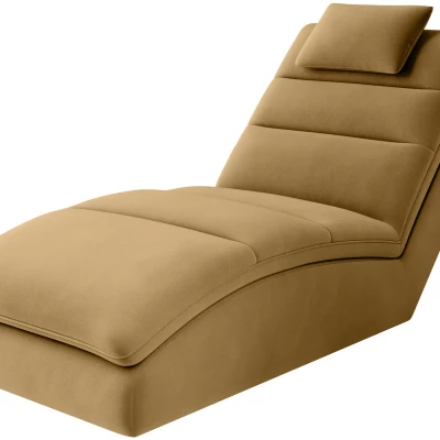 Bequeme Chaiselongue ARIELLA - Honig