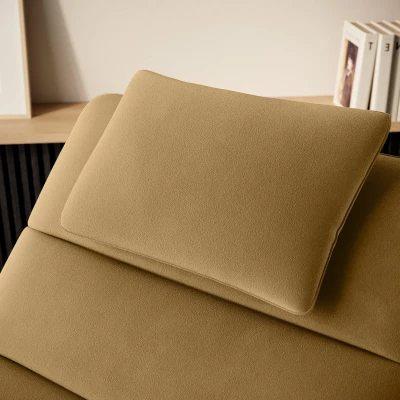 Bequeme Chaiselongue ARIELLA - Honig