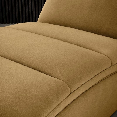 Bequeme Chaiselongue ARIELLA - Honig