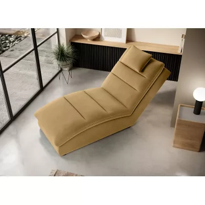 Bequeme Chaiselongue ARIELLA - Honig