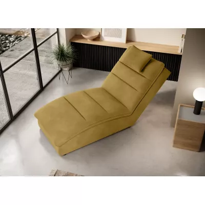 Bequeme Chaiselongue ARIELLA - Senf