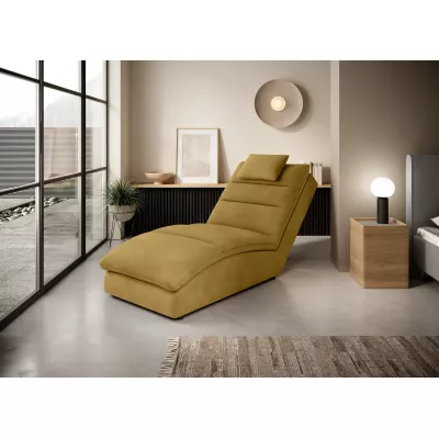 Bequeme Chaiselongue ARIELLA - Senf