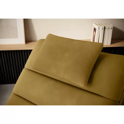 Bequeme Chaiselongue ARIELLA - Senf