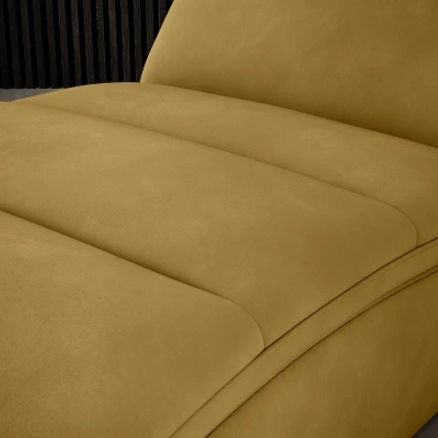 Bequeme Chaiselongue ARIELLA - Senf
