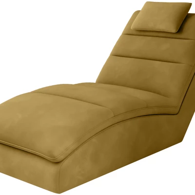 Bequeme Chaiselongue ARIELLA - Senf