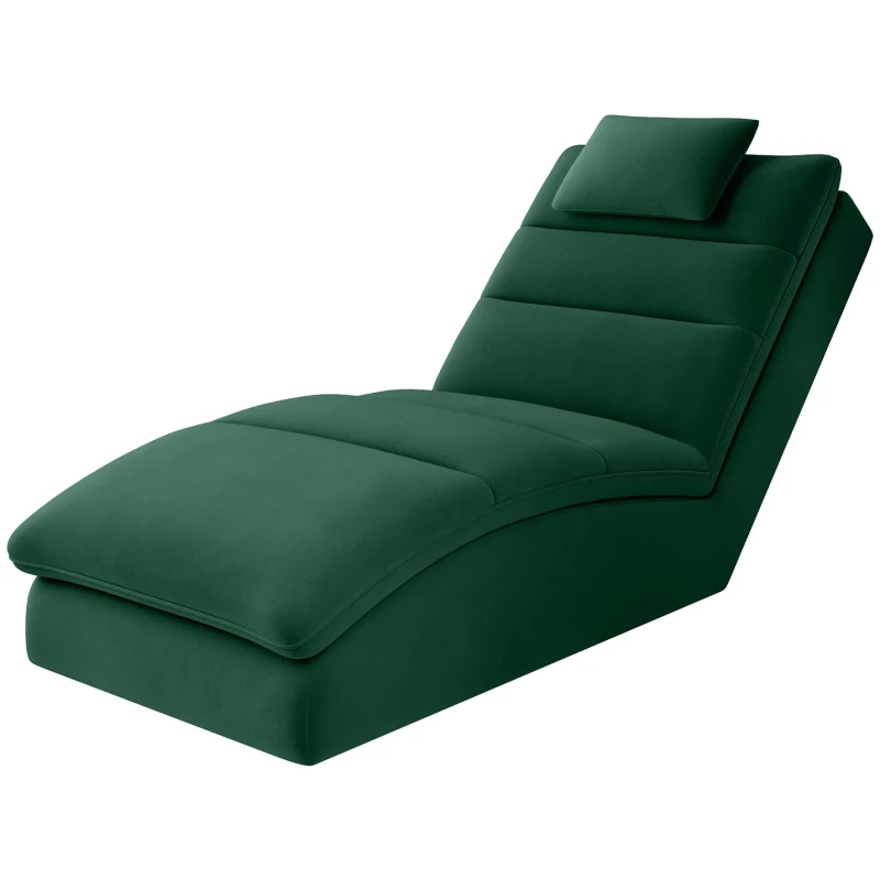 Bequeme Chaiselongue ARIELLA - grün