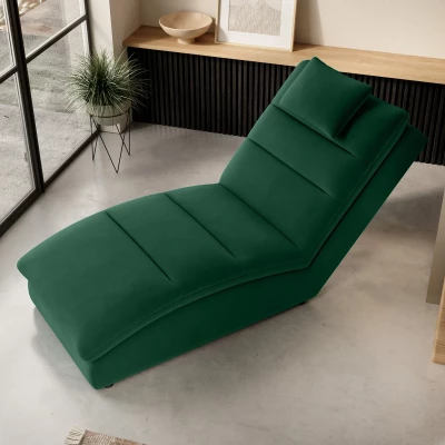Bequeme Chaiselongue ARIELLA - grün