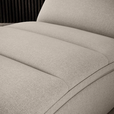 Bequeme Chaiselongue ARIELLA - hellbeige