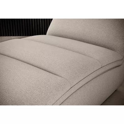 Bequeme Chaiselongue ARIELLA - hellbeige